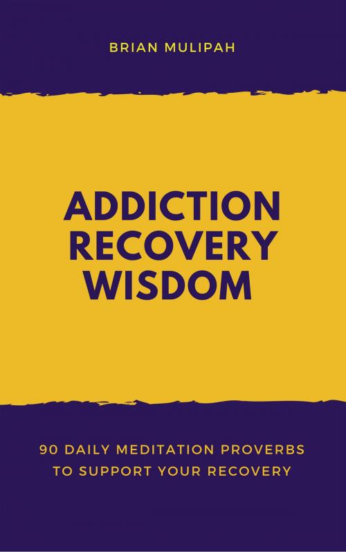 Cover of the book Addiction Recovery Wisdom: 90 Daily Meditation Proverbs to Support Your Recovery by Brian Mulipah, Brian Mulipah