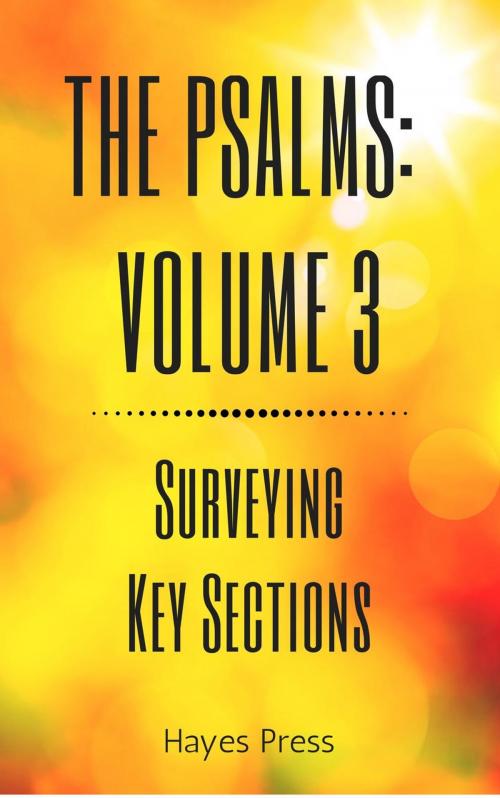 Cover of the book The Psalms: Volume 3 - Surveying Key Sections by Hayes Press, Hayes Press