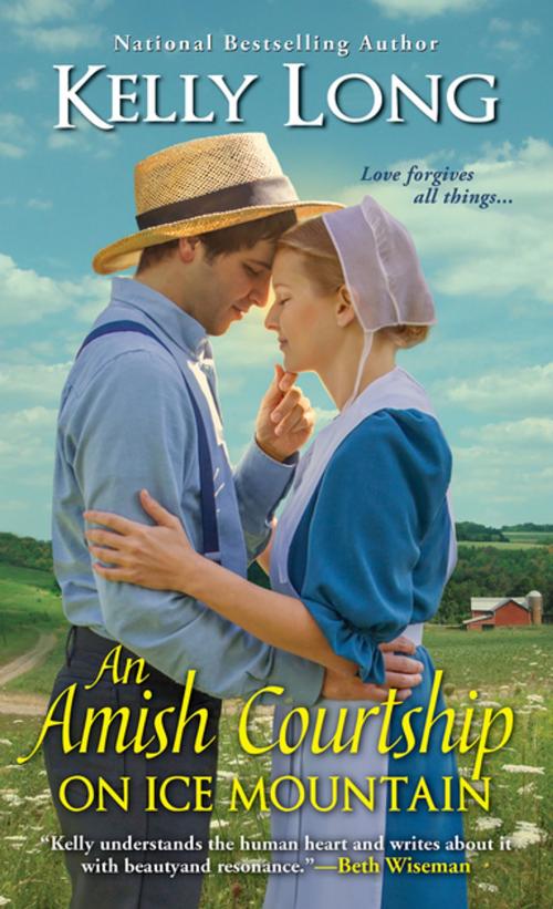 Cover of the book An Amish Courtship on Ice Mountain by Kelly Long, Zebra Books