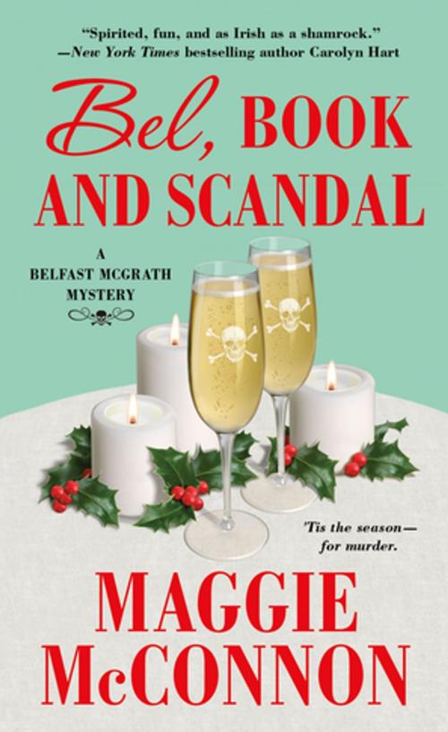 Cover of the book Bel, Book, and Scandal by Maggie McConnon, St. Martin's Press