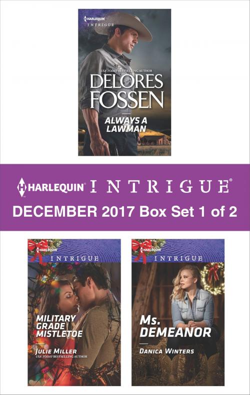 Cover of the book Harlequin Intrigue December 2017 - Box Set 1 of 2 by Delores Fossen, Julie Miller, Danica Winters, Harlequin