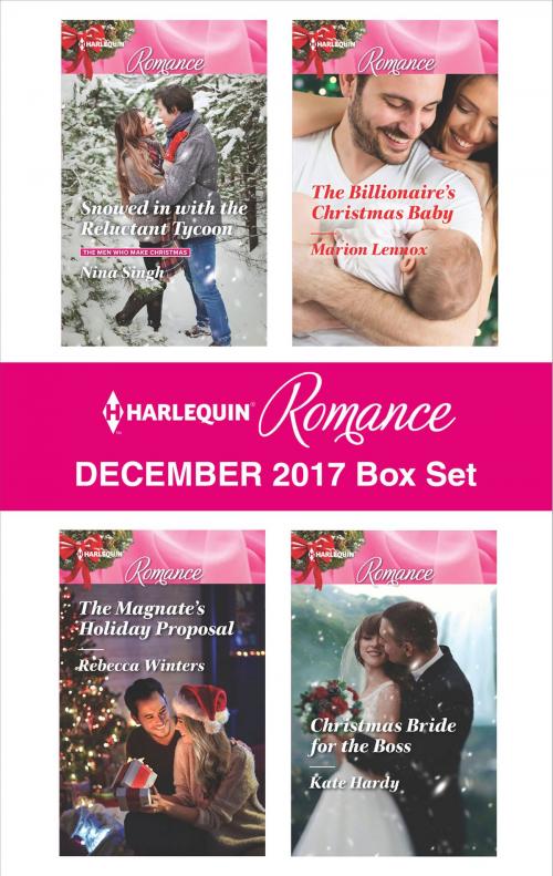 Cover of the book Harlequin Romance December 2017 Box Set by Nina Singh, Rebecca Winters, Marion Lennox, Kate Hardy, Harlequin