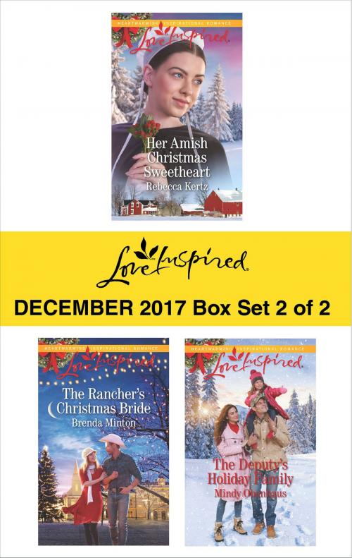 Cover of the book Harlequin Love Inspired December 2017 - Box Set 2 of 2 by Rebecca Kertz, Brenda Minton, Mindy Obenhaus, Harlequin