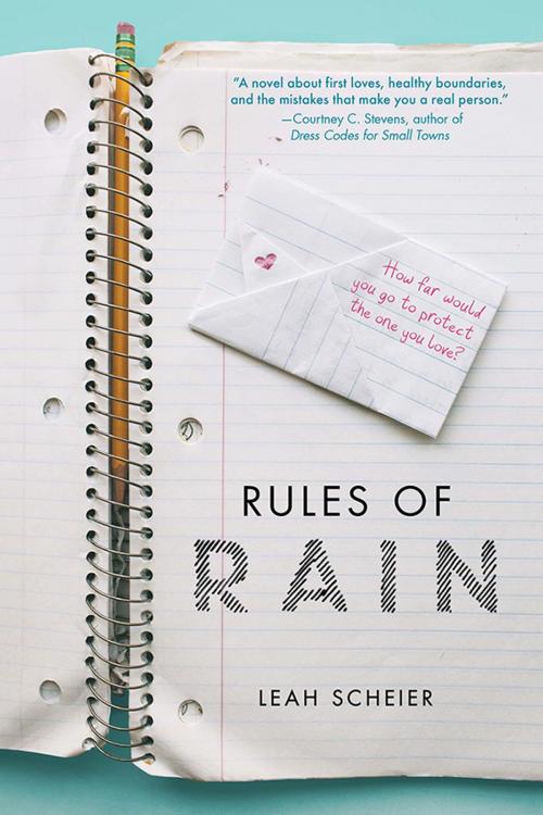 Cover of the book Rules of Rain by Leah Scheier, Sourcebooks