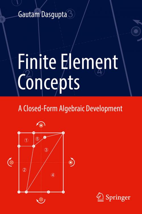 Cover of the book Finite Element Concepts by Gautam Dasgupta, Springer New York