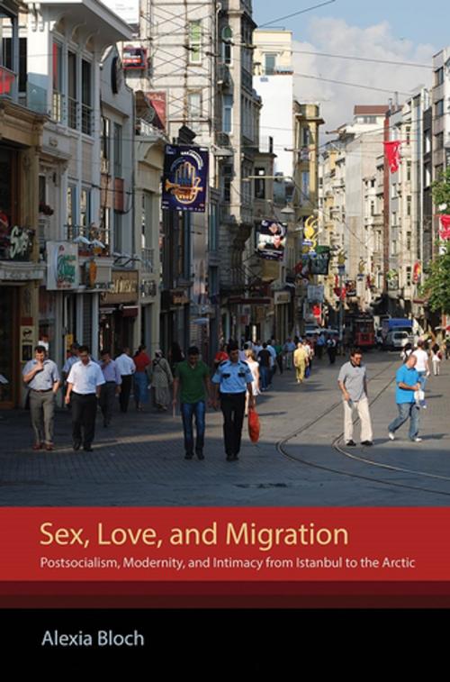 Cover of the book Sex, Love, and Migration by Alexia Bloch, Cornell University Press