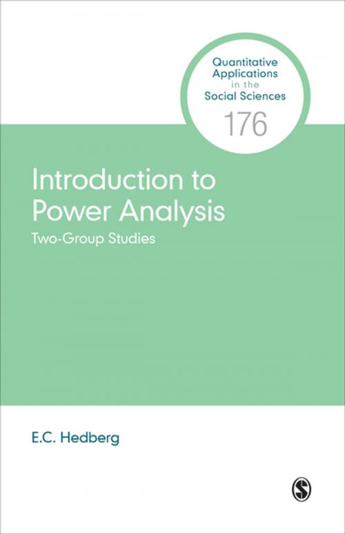 Cover of the book Introduction to Power Analysis by E. C. Hedberg, SAGE Publications