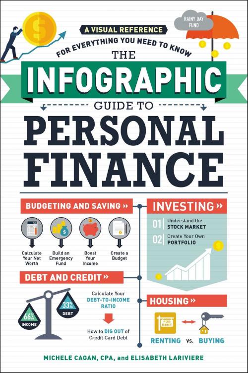 Cover of the book The Infographic Guide to Personal Finance by Michele Cagan, CPA, Elisabeth Lariviere, Adams Media