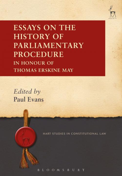 Cover of the book Essays on the History of Parliamentary Procedure by , Bloomsbury Publishing