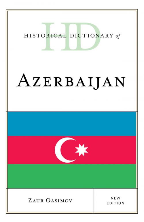 Cover of the book Historical Dictionary of Azerbaijan by Zaur Gasimov, Rowman & Littlefield Publishers