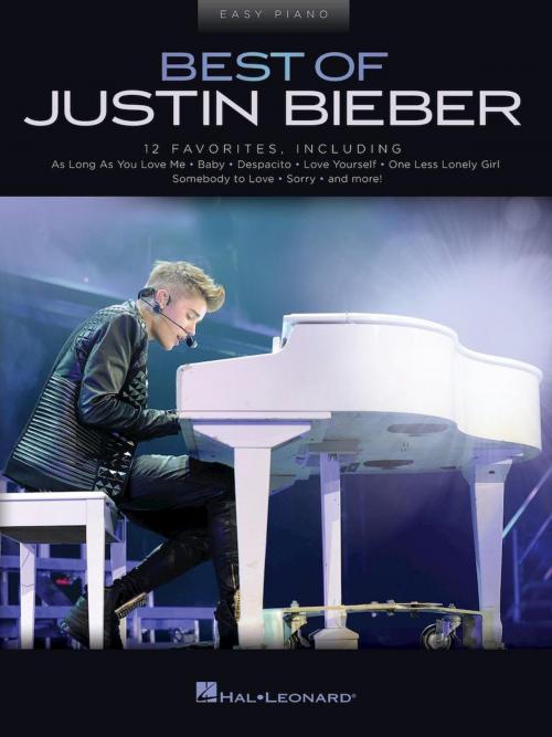 Cover of the book Best of Justin Bieber Songbook by Justin Bieber, Hal Leonard