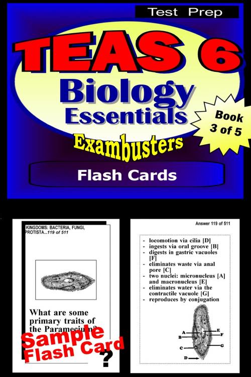 Cover of the book TEAS 6 Test Prep Biology Review--Exambusters Flash Cards--Workbook 3 of 5 by TEAS 6 Exambusters, Ace Academics, Inc.