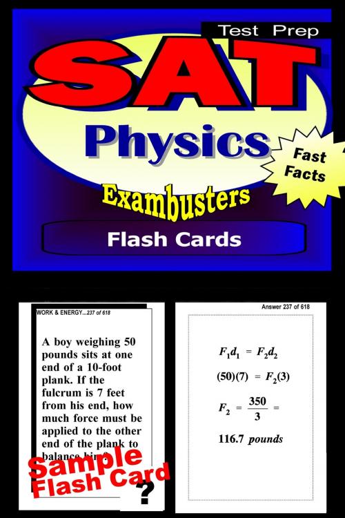 Cover of the book SAT Physics Test Prep Review--Exambusters Flash Cards by SAT II Exambusters, Ace Academics, Inc.