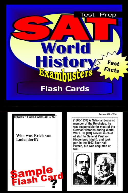 Cover of the book SAT World History Test Prep Review--Exambusters Flash Cards by SAT II Exambusters, Ace Academics, Inc.