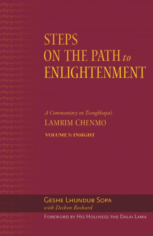 Cover of the book Steps on the Path to Enlightenment by Geshe Lhundub Sopa, Wisdom Publications