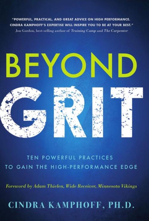 Cover of the book Beyond Grit: Ten Powerful Practices to Gain the High-Performance Edge by Cindra Kamphoff, Wise Ink Creative Publishing