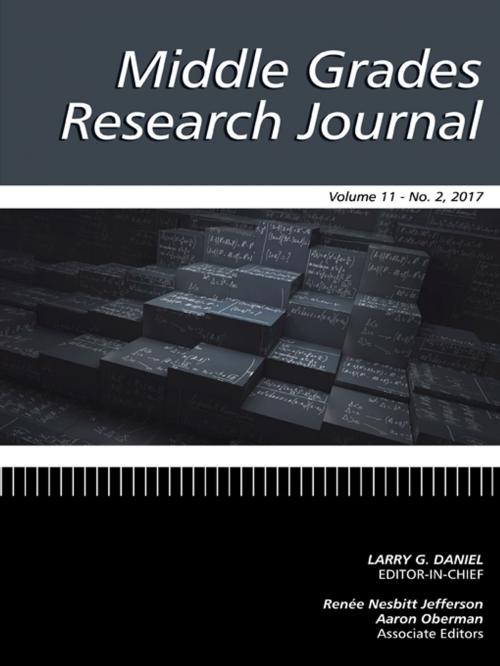 Cover of the book Middle Grades Research Journal - Issue by , Information Age Publishing