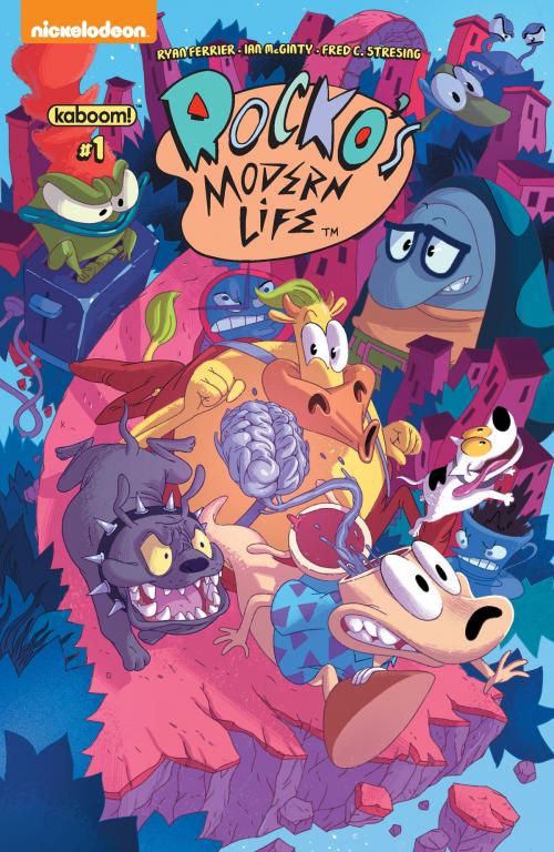 Cover of the book Rocko's Modern Life #1 by Ryan Ferrier, Fred Stresing, KC Green, KaBOOM!