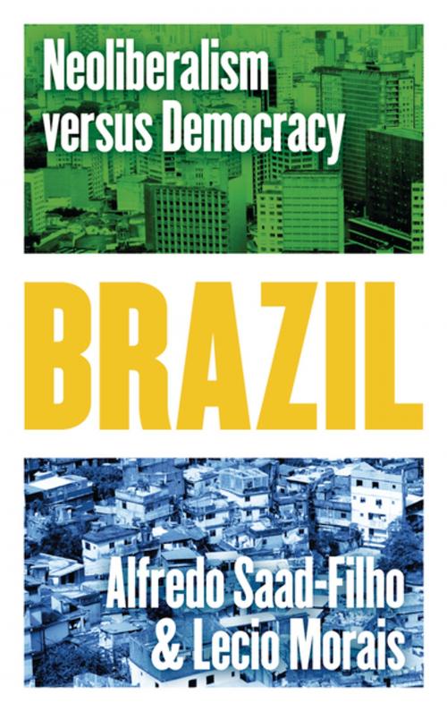 Cover of the book Brazil by Alfredo Saad-Filho, Lecio Morais, Pluto Press