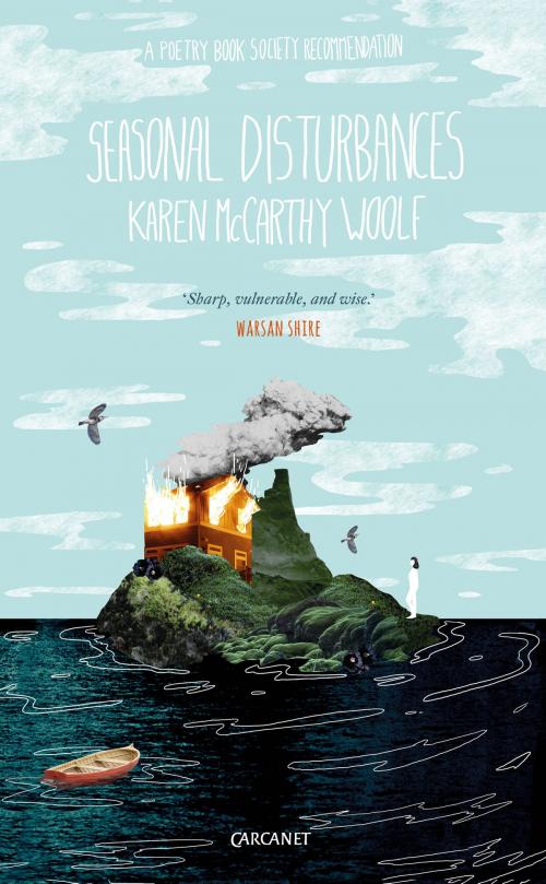 Cover of the book Seasonal Disturbances by Karen McCarthy Woolf, Carcanet Press Ltd.