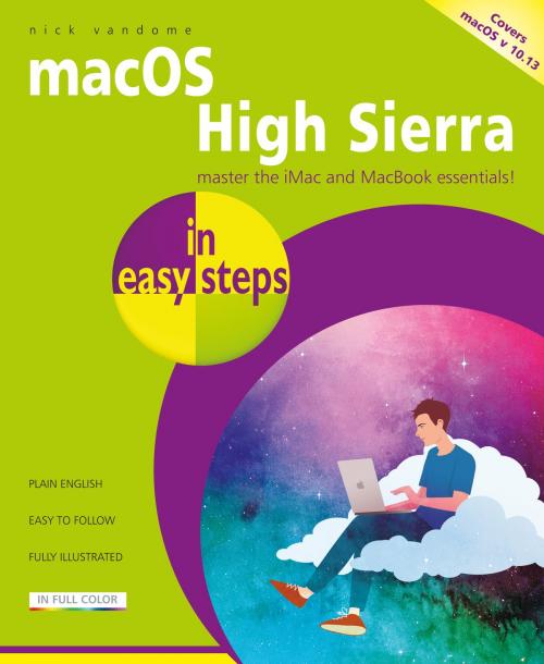 Cover of the book macOS High Sierra in easy steps by Nick Vandome, In Easy Steps Limited
