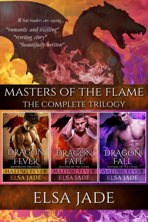 Cover of the book Masters of the Flame by Elsa Jade, Red Circle Ink