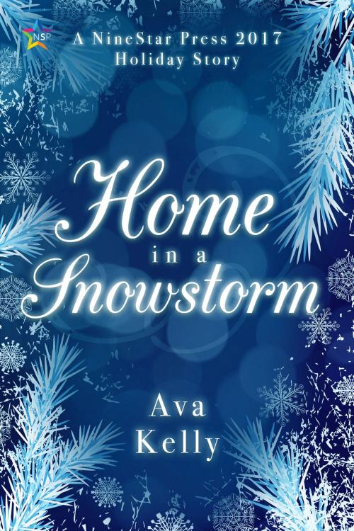 Cover of the book Home in a Snowstorm by Ava Kelly, Nine Star Press