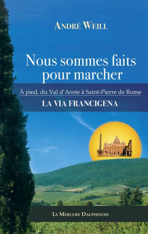 Cover of the book Nous sommes faits pour marcher by André Weill, Le Mercure Dauphinois