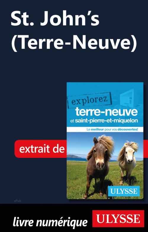 Cover of the book St. John's (Terre-Neuve) by Benoit Prieur, Frédérique Sauvée, Guides de voyage Ulysse