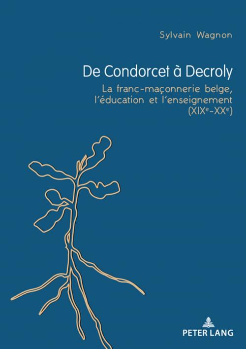 Cover of the book De Condorcet à Decroly by Sylvain Wagnon, Peter Lang