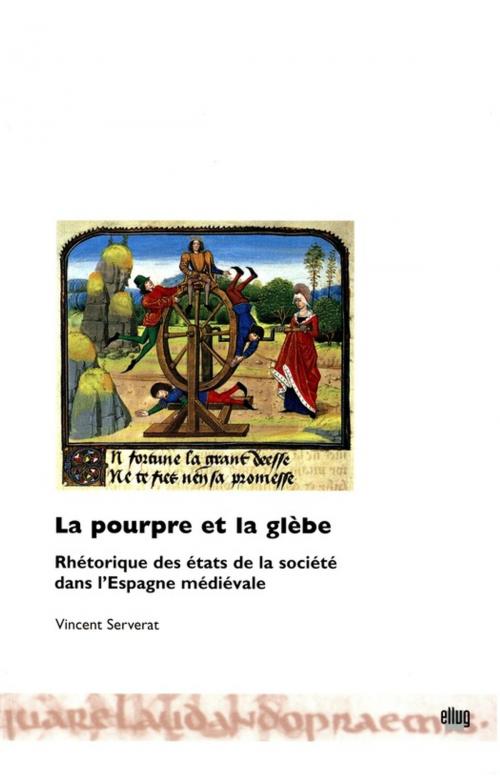 Cover of the book La pourpre et la glèbe by Vincent Serverat, UGA Éditions