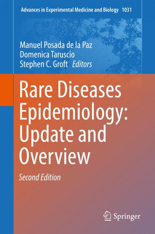 Cover of the book Rare Diseases Epidemiology: Update and Overview by , Springer International Publishing
