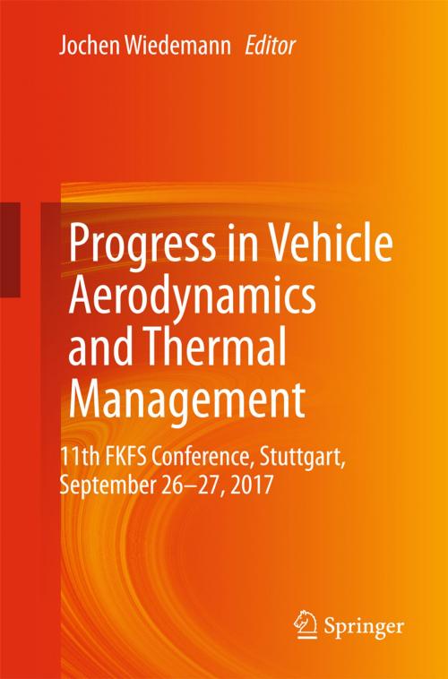 Cover of the book Progress in Vehicle Aerodynamics and Thermal Management by , Springer International Publishing