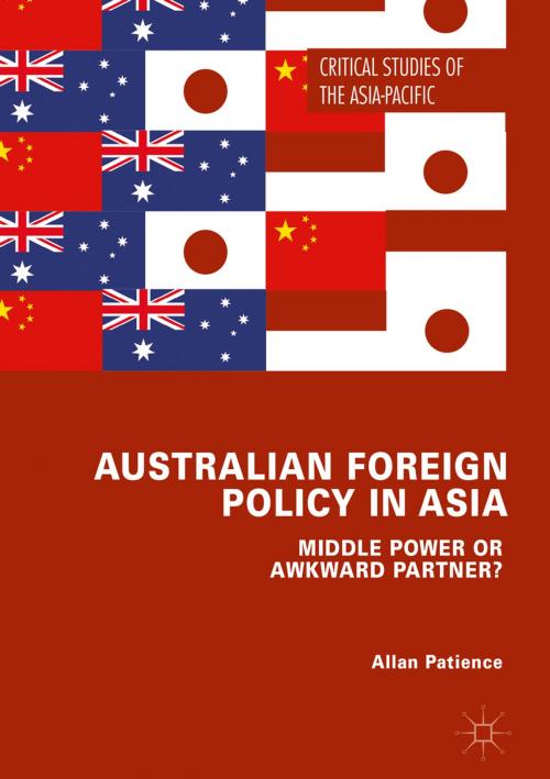 Cover of the book Australian Foreign Policy in Asia by Allan Patience, Springer International Publishing