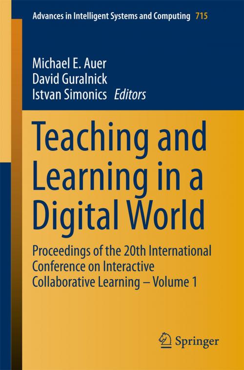 Cover of the book Teaching and Learning in a Digital World by , Springer International Publishing