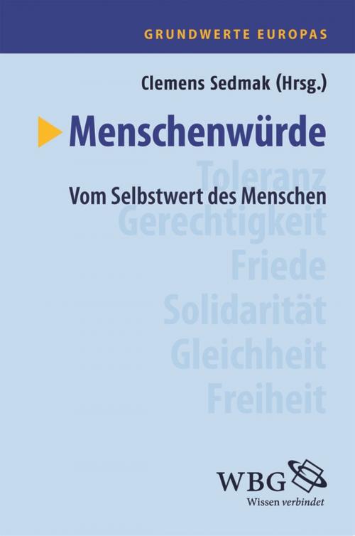 Cover of the book Menschenwürde by , wbg Academic