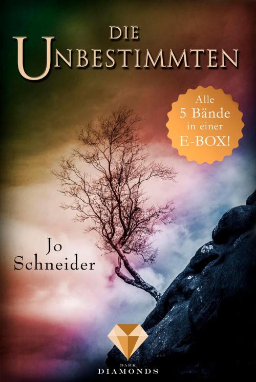Cover of the book Alle 5 Bände der Bestseller-Fantasy-Reihe "Die Unbestimmten" in einer E-Box! (Die Unbestimmten ) by Jo Schneider, Carlsen