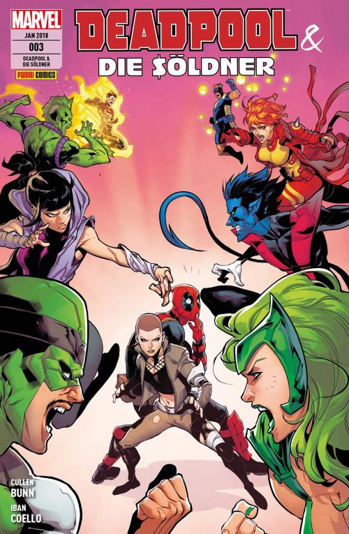 Cover of the book Deadpool & die Söldner 3 - Mittendrin und nicht dabei by Cullen Bunn, Marvel bei Panini Comics