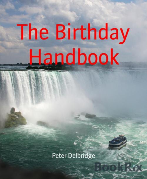 Cover of the book The Birthday Handbook by Peter Delbridge, BookRix