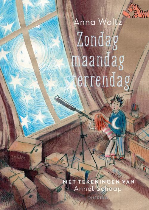 Cover of the book Zondag, maandag, sterrendag by Anna Woltz, Singel Uitgeverijen