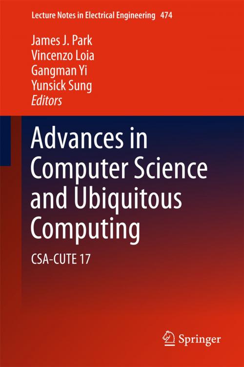 Cover of the book Advances in Computer Science and Ubiquitous Computing by , Springer Singapore