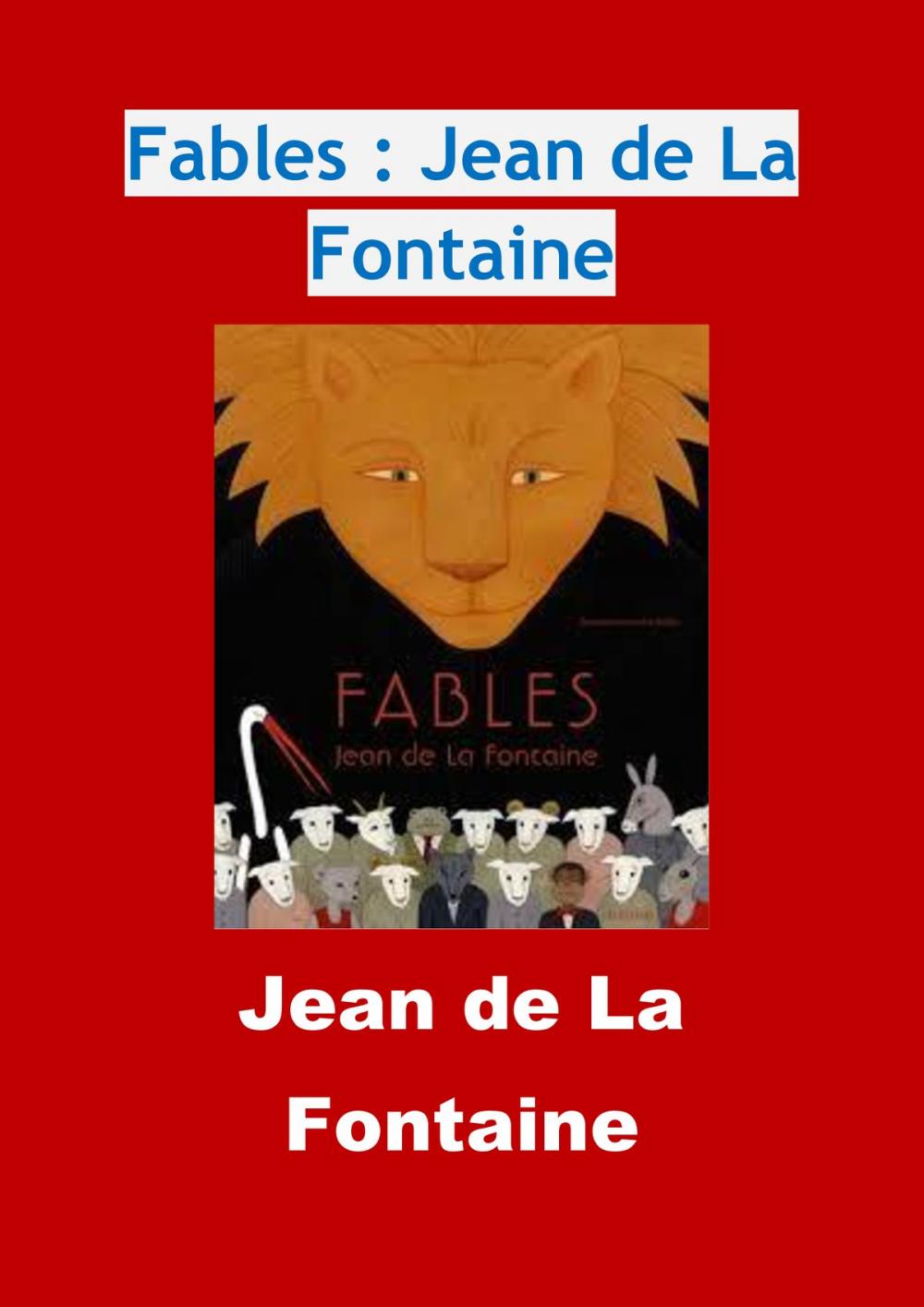 Big bigCover of Fables : Jean de La Fontaine