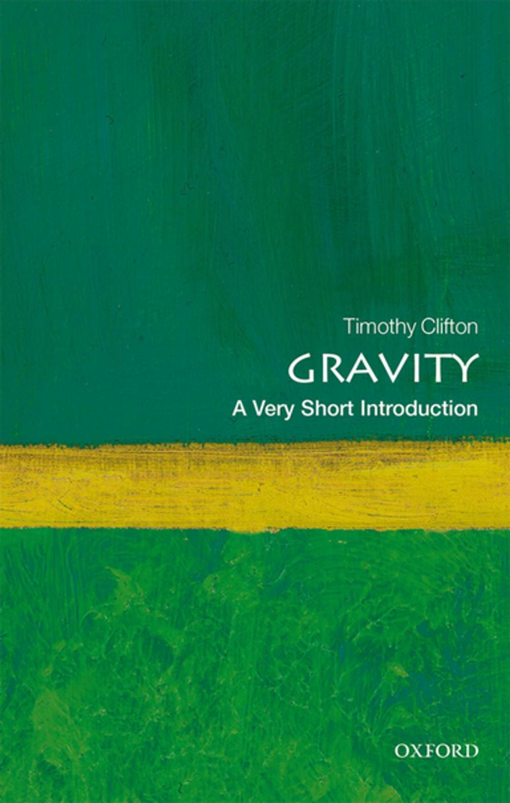 Big bigCover of Gravity: A Very Short Introduction