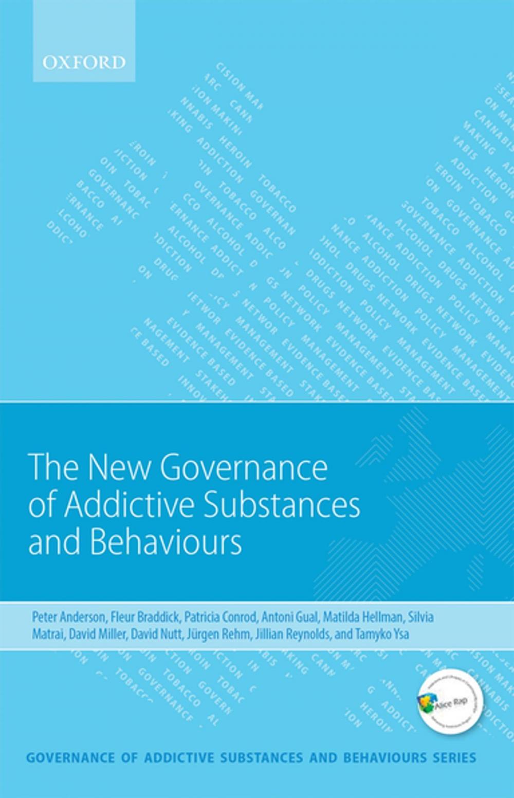 Big bigCover of New Governance of Addictive Substances and Behaviours