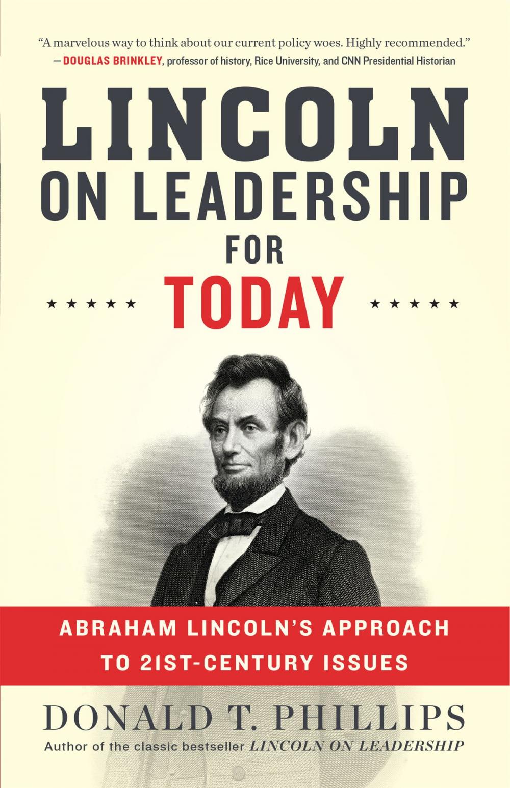 Big bigCover of Lincoln on Leadership for Today