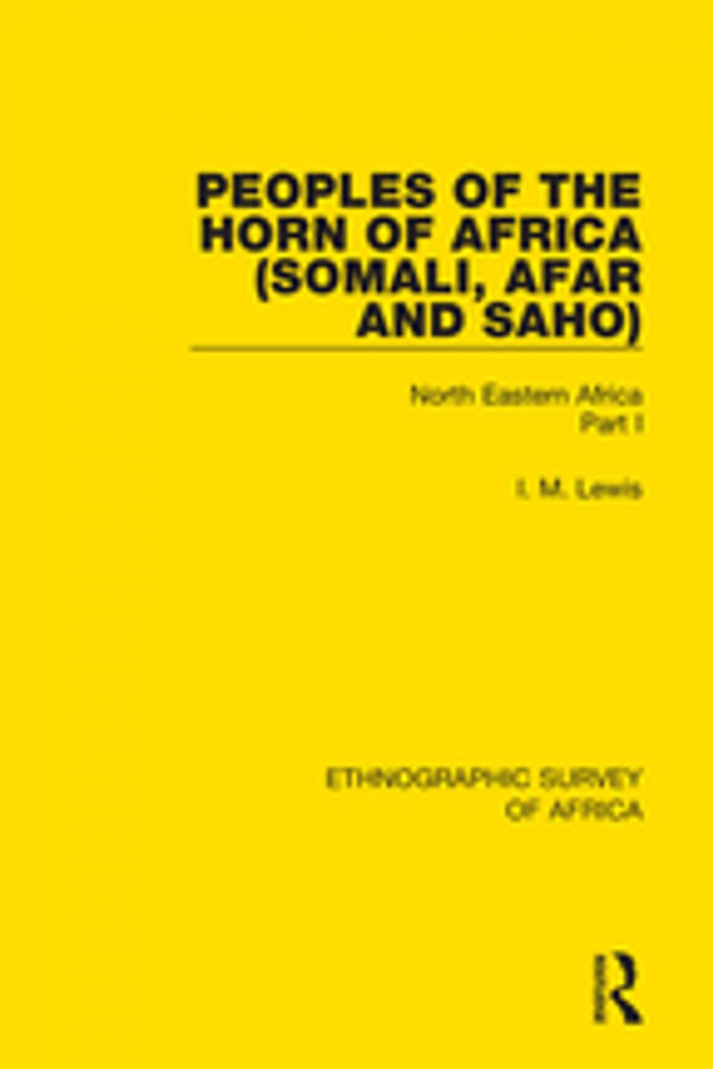 Big bigCover of Peoples of the Horn of Africa (Somali, Afar and Saho)