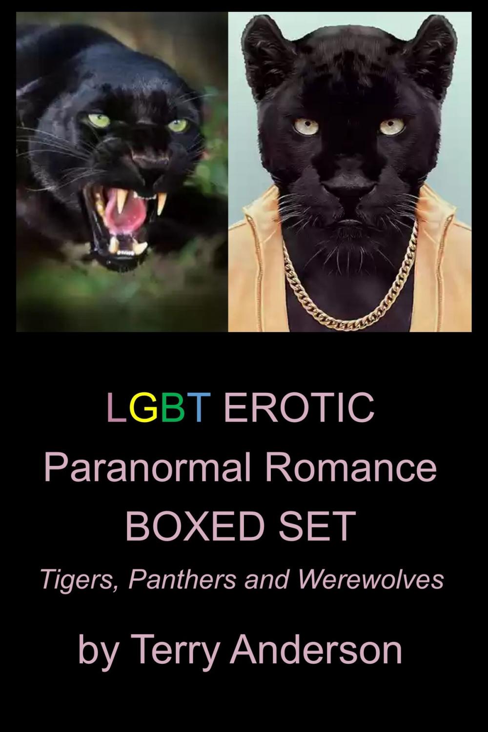 Big bigCover of LGBT Erotic Paranormal Romance Boxed Set Tigers, Panthers and Werewolves