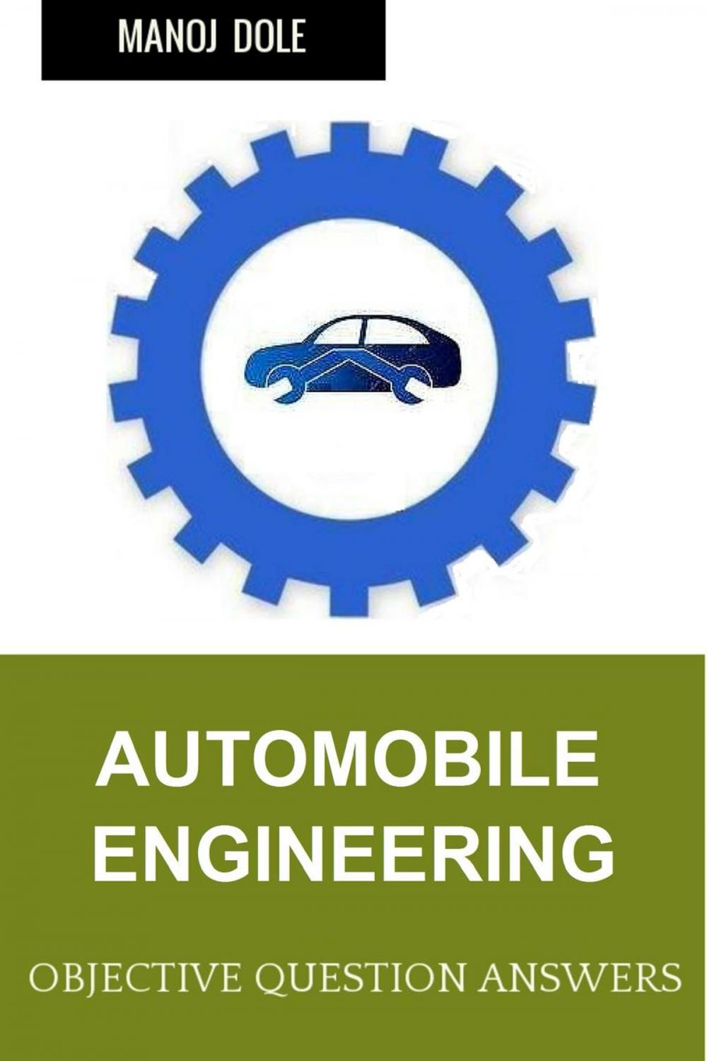 Big bigCover of Automobile Engineering