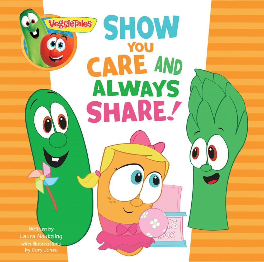 Big bigCover of VeggieTales: Show You Care and Always Share, a Digital Pop-Up Book