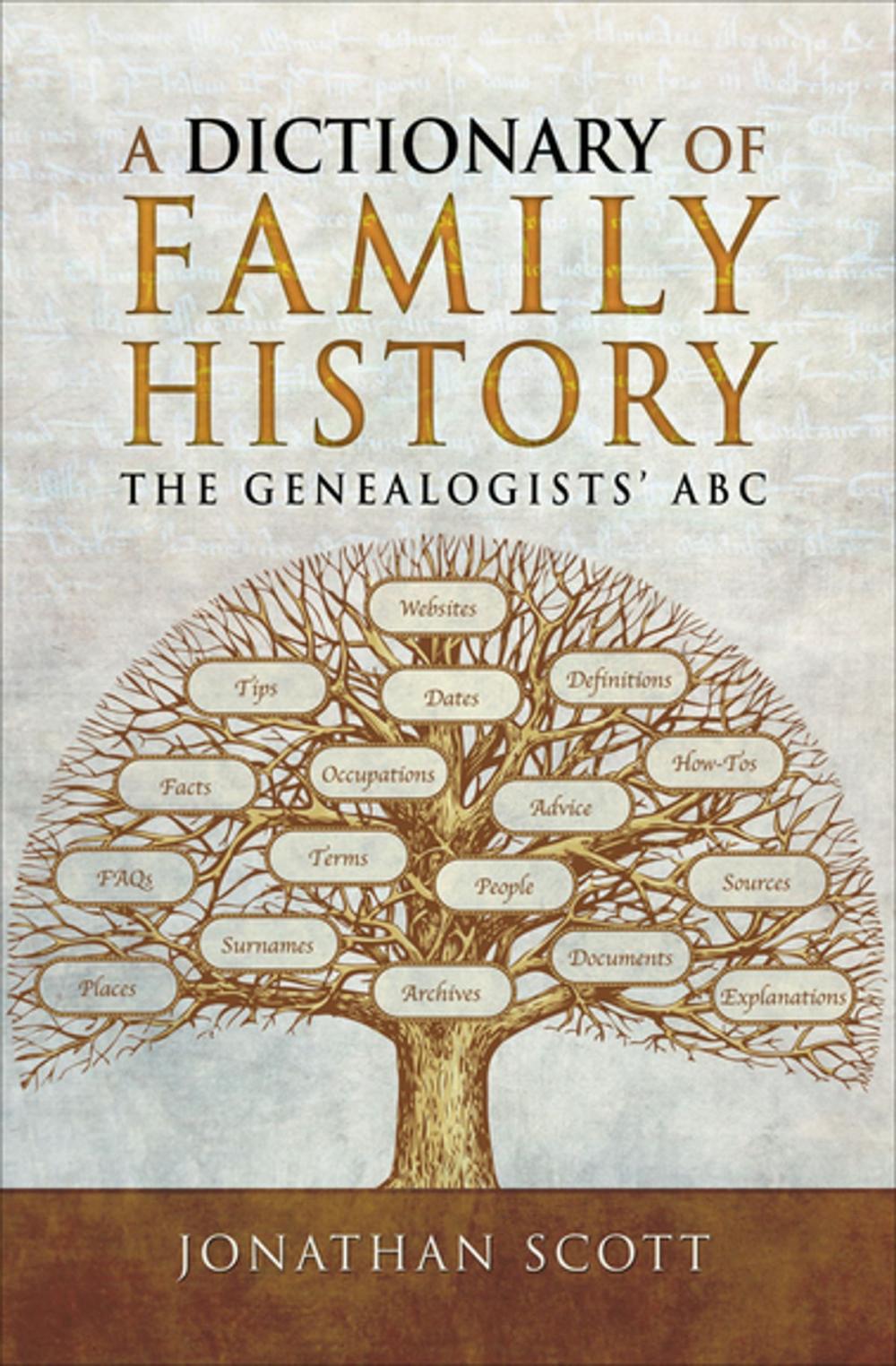 Big bigCover of A Dictionary of Family History